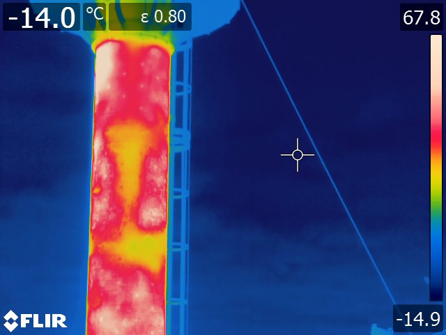 Inspections en hauteur par thermographie