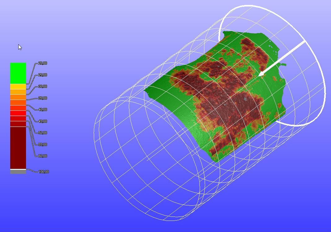 MODÉLISATION DE DOMMAGE LOCALISÉ PAR VT3D