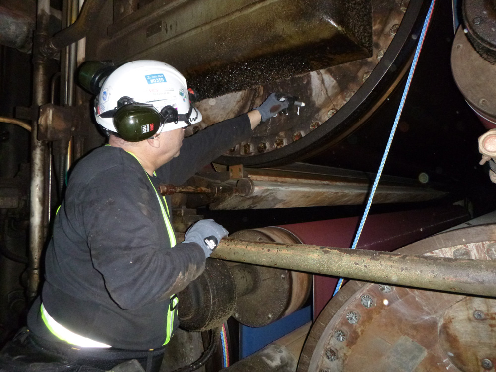 Inspection de boulons par ultrasons