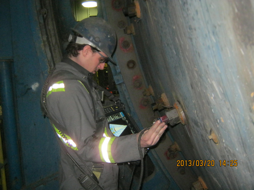 Bolts Inspection using PAUT